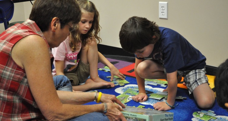 Doing Puzzles Helps Children Learn Top, Bottom, and Spacial Awareness